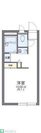 レオパレスKANAMEIIの物件間取画像